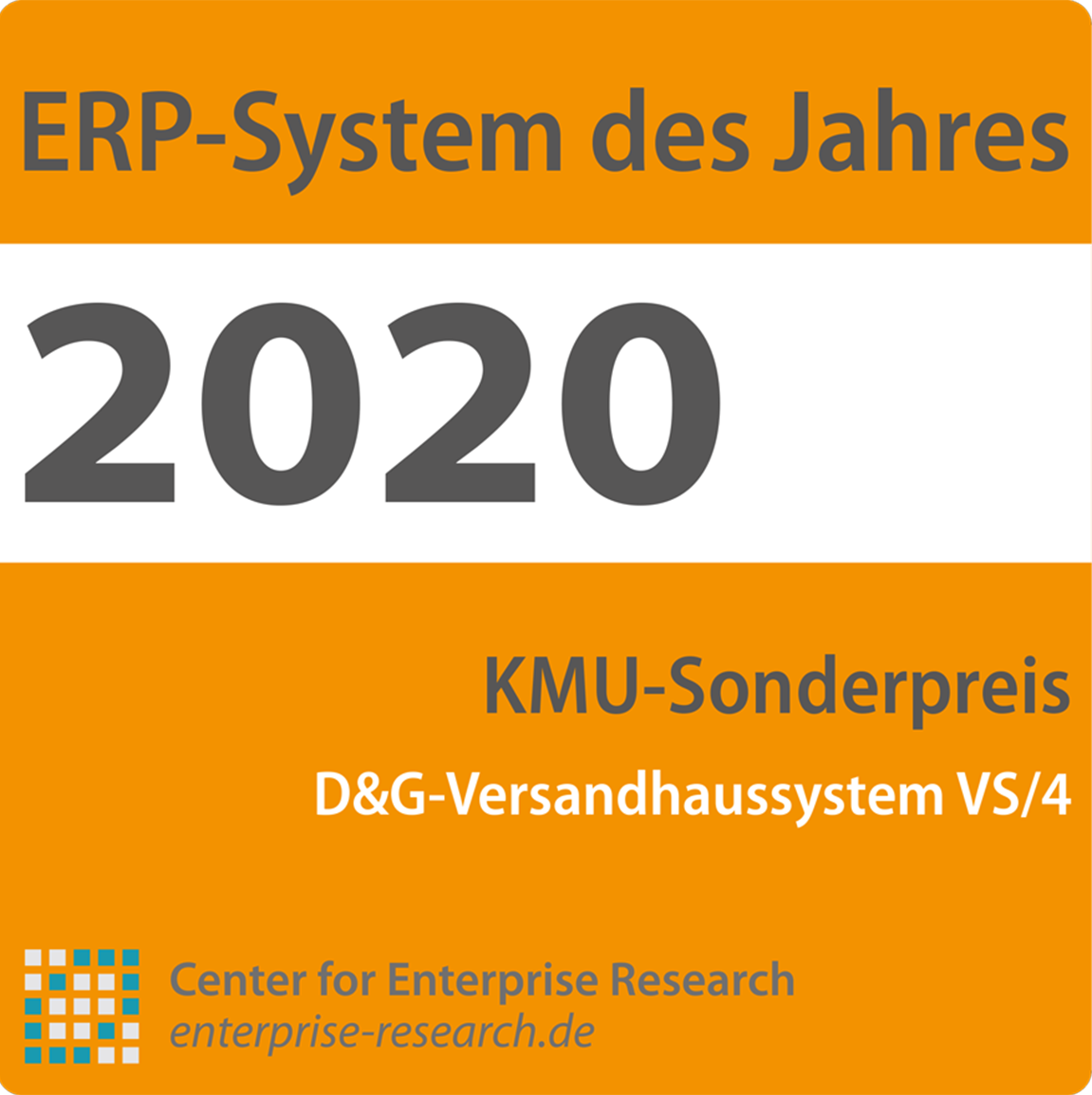 ERP-System des Jahres - zweichfache Auszeichnung für das D&G-Versandhaus-System VS/4